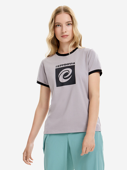 Футболка женская Термирра logo box