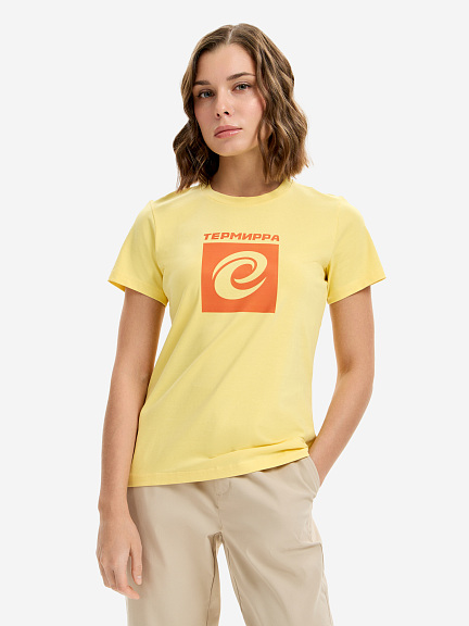 Футболка женская Термирра logo box