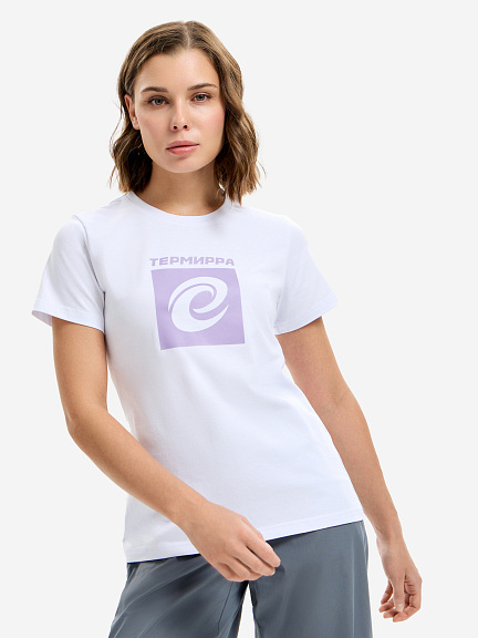 Футболка женская Термирра logo box