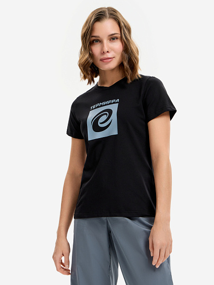 Футболка женская Термирра logo box